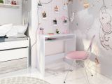 Scrivania lineare bianca 79x43cm con porta pc - Acu