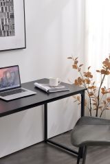 Scrivania lineare nera 60x140cm - Alecxander