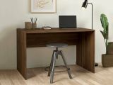 Scrivania lineare noce 120x75cm - MaryRead