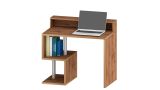 Scrivania lineare rovere 100x50cm con porta pc - Eva
