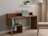 Scrivania lineare rovere 140x60cm con porta pc - Kobenhavn