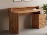 Scrivania lineare rovere 160x90cm in legno - Flaminia