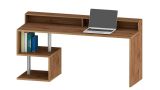 Scrivania lineare rovere 180x60cm con porta pc - Aurigo