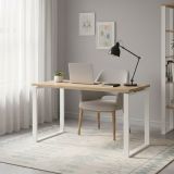 Scrivania lineare rovere e bianca 120x60cm - Pierrot