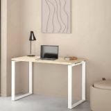 Scrivania lineare rovere e bianca 120x60cm - Pierrot