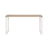 Scrivania lineare rovere e bianca 150x60cm - Arignano