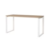 Scrivania lineare rovere e bianca 150x60cm - Arignano
