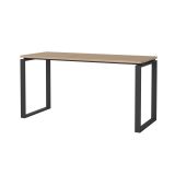 Scrivania lineare rovere e grigia 150x60cm - Arignano