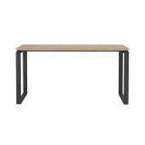 Scrivania lineare rovere e grigia 150x60cm - Arignano