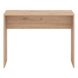 Scrivania Marrone Rovere Nodi un Ripiano Sfumatura Colore Struttura Rovere Nodi 98x45x74h cm, Sfumatura Colore Ripiano Rovere Nodi - Pichil