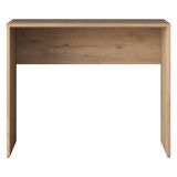 Scrivania Marrone Rovere un Ripiano Sfumatura Colore Ripiano Rovere 90x40x73h cm, Materiale Piano in Legno Nobilitato - Urio