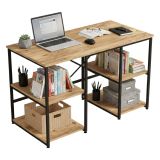 Scrivania No quercia 120x60cm con libreria - Giusto