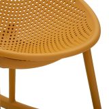Sedia Arancione, Adatto per Indoor-outdoor, Materiale Struttura in Plastica - Phunt