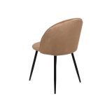 Sedia Beige 8 Sedie Imbottito, Peso Supportato 120 kg - Achito