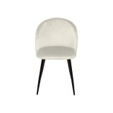 Sedia Bianco Panna 10 Sedie Imbottito, Peso Supportato 120 kg - Achito