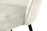 Sedia Bianco Panna 8 Sedie Imbottito, Peso Supportato 120 kg - Achito