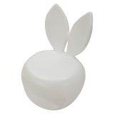 Sedia Bianco una Sedia Adatto per Indoor-outdoor, Materiale Struttura in Plastica - Mrauk