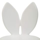 Sedia Bianco una Sedia Adatto per Indoor-outdoor, Materiale Struttura in Plastica - Mrauk