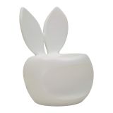Sedia Bianco una Sedia Adatto per Indoor-outdoor, Materiale Struttura in Plastica - Mrauk