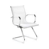 Sedia Bianco una Sedia Peso Supportato 120 kg, Altezza Seduta 43 cm - Balvano