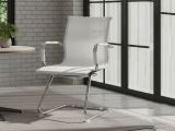 Sedia Bianco una Sedia Peso Supportato 120 kg, Altezza Seduta 43 cm - Balvano