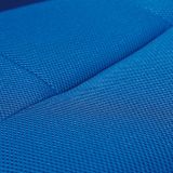 Sedia Buchholz, Seduta indoor, Sedia imbottita, Poltrona multiuso, 43x56 h88 cm, Blu