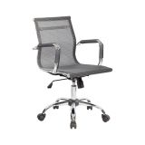 Sedia con Ruote Grigio Regolabile Imbottito, 5 Ruote - Traversonen