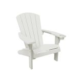 Sedia da esterno Creston, 80x93 h93 cm, Bianco