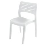 Sedia da esterno design bianco - Genny