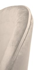 Sedia Grigio Chiaro 8 Sedie Imbottito, Peso Supportato 120 kg - Achito