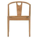 Sedia Marrone 2 Sedie Seduta in Rattan Intrecciato, Materiale Struttura in Legno - Ione