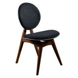 Sedia Marrone Noce 2 Sedie Imbottito, Peso Supportato 150 kg - Centrale