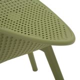 Sedia Verde 2 Sedie Adatto per Indoor-outdoor, Materiale Struttura in Plastica - Tansen