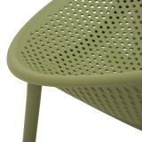 Sedia Verde a Dondolo, Adatto per Indoor-outdoor, Materiale Struttura in Plastica - Phunt