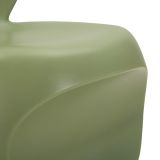 Sedia Verde una Sedia Adatto per Indoor-outdoor, Materiale Struttura in Plastica - Mrauk