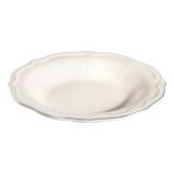 Servizio Piatti Bianco Argento set da 24 Colore Struttura Argento, Adatto per Lavastoviglie - Noremo