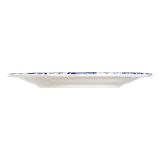 Servizio Piatti Bianco blu set da 24 Colore Struttura blu, Adatto per Lavastoviglie - Nosida