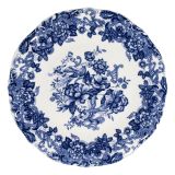Servizio Piatti Bianco blu set da 24 Colore Struttura blu, Adatto per Lavastoviglie - Nosida