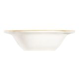 Servizio Piatti Bianco oro set da 24 Colore Struttura oro, Adatto per Lavastoviglie - Noraro