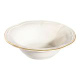 Servizio Piatti Bianco oro set da 24 Colore Struttura oro, Adatto per Lavastoviglie - Noraro