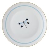 Servizio Piatti Multicolore set da 6 Adatto per Lavastoviglie, - Nilemora