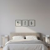Set Comodini Bianco 4 Ripiani Colore Ripiano Bianco, Elementi Inclusi 2 Comodini - Tartano