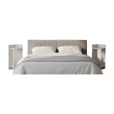 Set Comodini Bianco 4 Ripiani Colore Ripiano Bianco, Elementi Inclusi 2 Comodini - Tartano