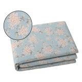 Set Completo Letto Matrimoniale Azzurro Acqua Percalle 210 Fili in Cotone Pettinato e Mercerizzato - Salilisa Luxury