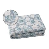 Set Completo Letto Matrimoniale blu Bianco 100% Puro Cotone, Lavabile in Lavatrice - Rovanone Luxury