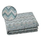 Set Completo Letto Matrimoniale blu Verde Acqua Percalle 170 Fili in Cotone Pettinato e Mercerizzato - Rotanesa Luxury