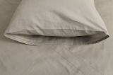 Set Completo Letto Matrimoniale Grigio Pietra 50% Cotone 50% Poliestere , Lavabile in Lavatrice - Sarisa Luxury