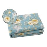 Set Completo Letto Matrimoniale Verde 50% Cotone 50% Poliestere, Lavabile in Lavatrice - Sarome Luxury
