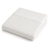 Set Completo Letto Piazza e Mezza Bianco 50% Cotone 50% Poliestere, Lavabile in Lavatrice - Sarenina Luxury