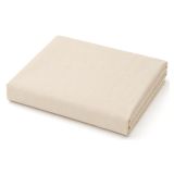 Set Completo Letto Singolo Bianco Ecrù 50% Cotone 50% Poliestere , Lavabile in Lavatrice - Sapatalo Luxury